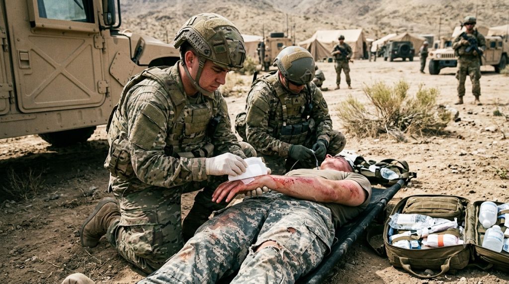 Tactical Management of Severe Burns