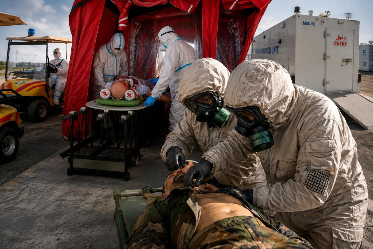 Chemical Biological Radiological Nuclear and Explosive Field Decontamination